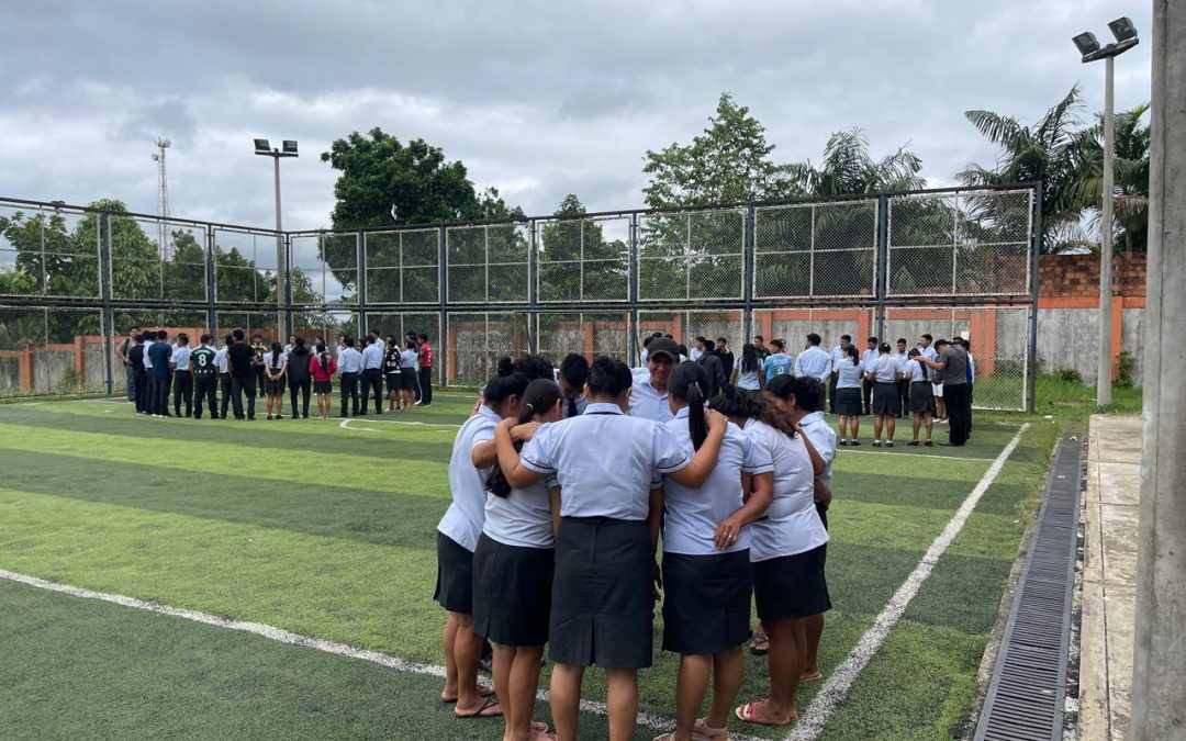 IESTP MANOS UNIDAS participa del simulacro nacional multipeligro
