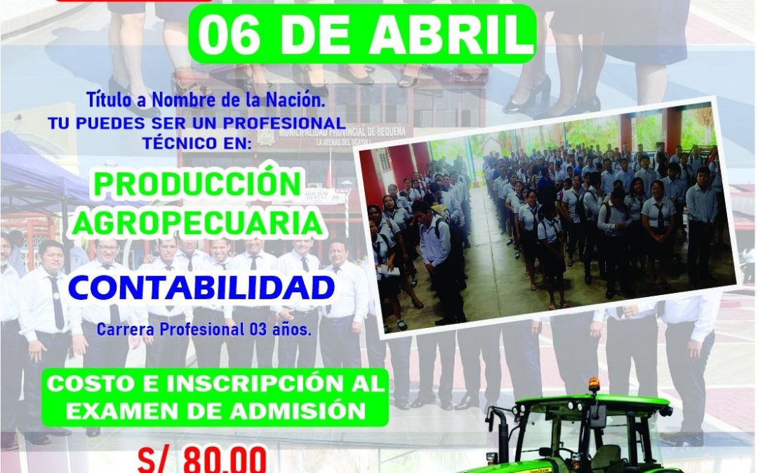 ADMISIÓN 06 DE ABRIL