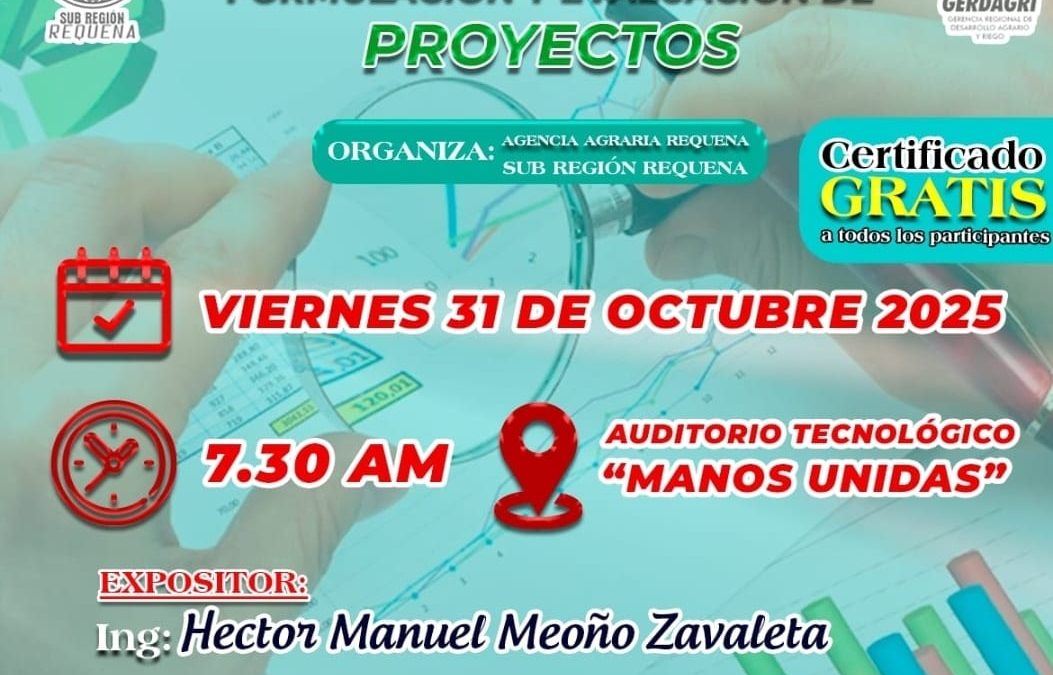 Curso de Capacitación: «Formulación y Evaluación de Proyectos»